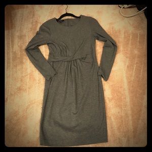 Lafayette 148 gray dress size 4